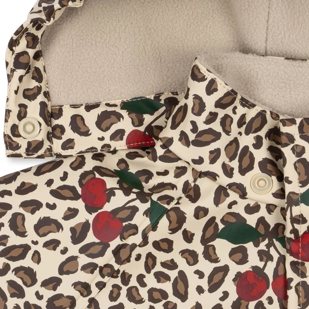 Konges Sløjd - Leopard Rain Set | Beige