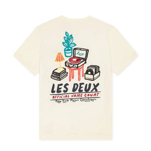 Les Deux - Les Deux Organik Pamuklu "Platines" Tişört | Fildişi