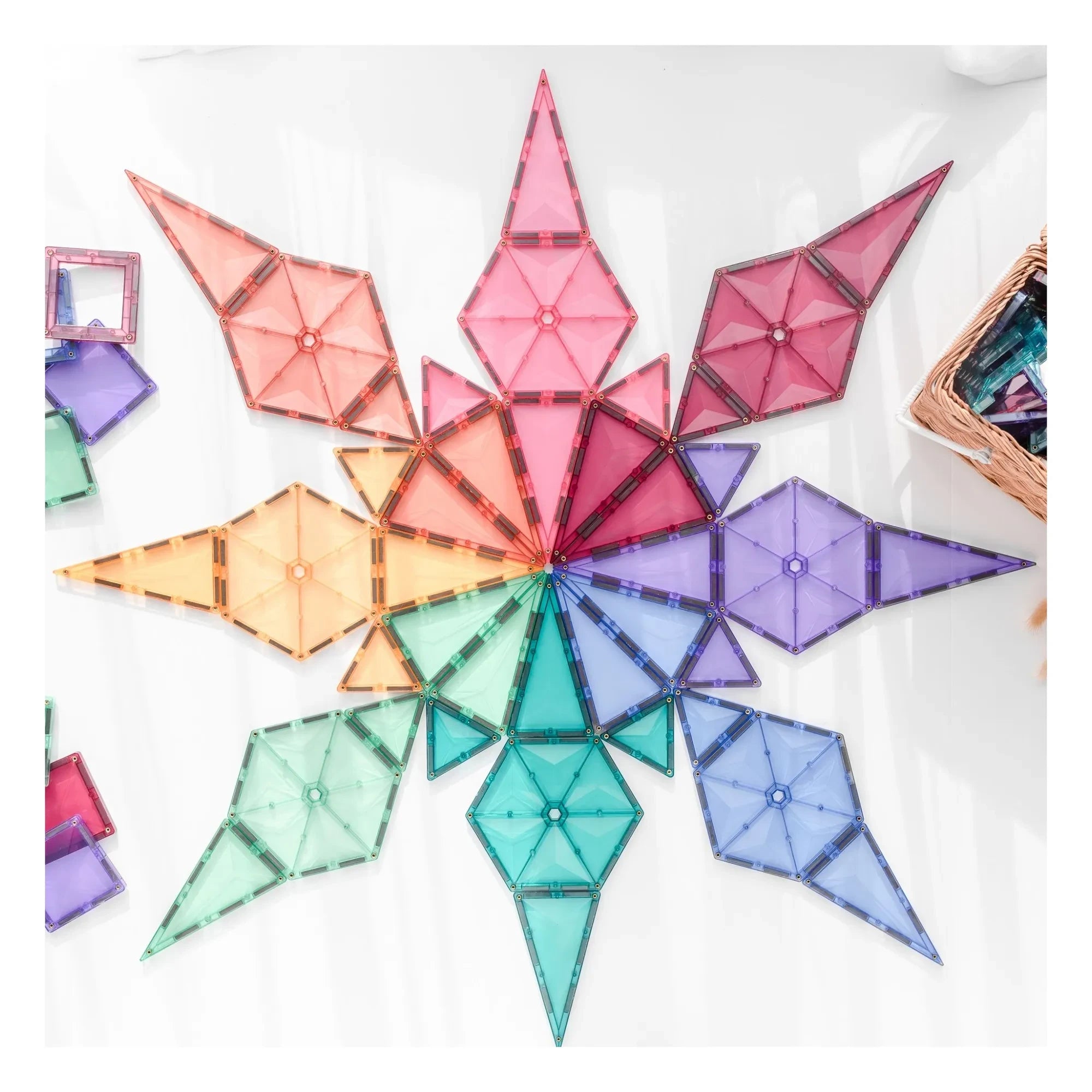 Connetix - Mega Pack - 202 Pieces | Pastel