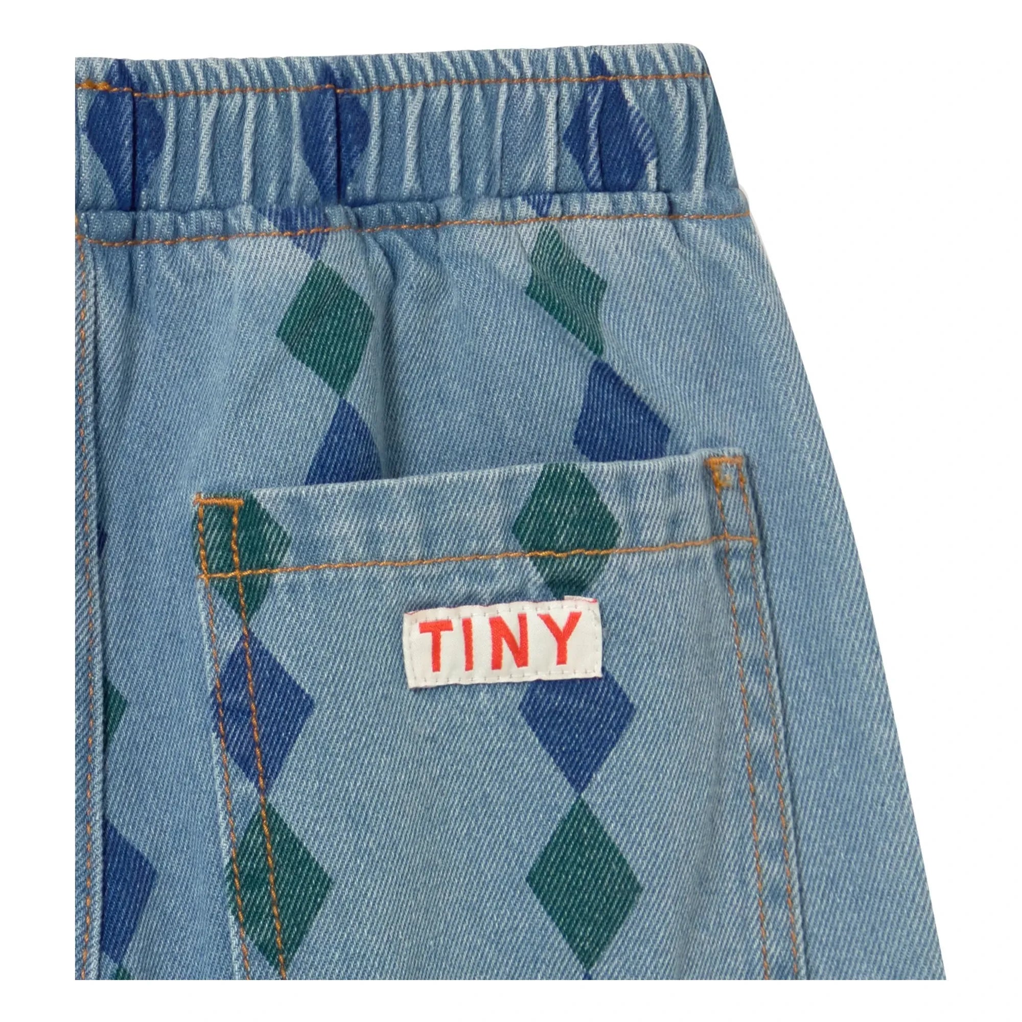Tinycottons - Losange Loose Fit Jeans | Blue