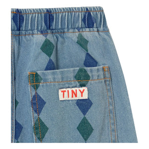 Tinycottons - Losange Loose Fit Jeans | Blue