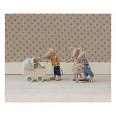 Maileg - Blue-Green | Baby Doll in Baby Carriage
