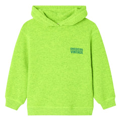 American Vintage - Evona Hooded Sweatshirt | Fluorescent Yellow