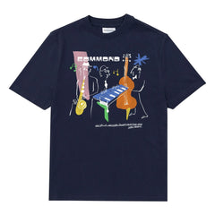 Edmmond Studios - Cotton Box T-Shirt | Dark Blue