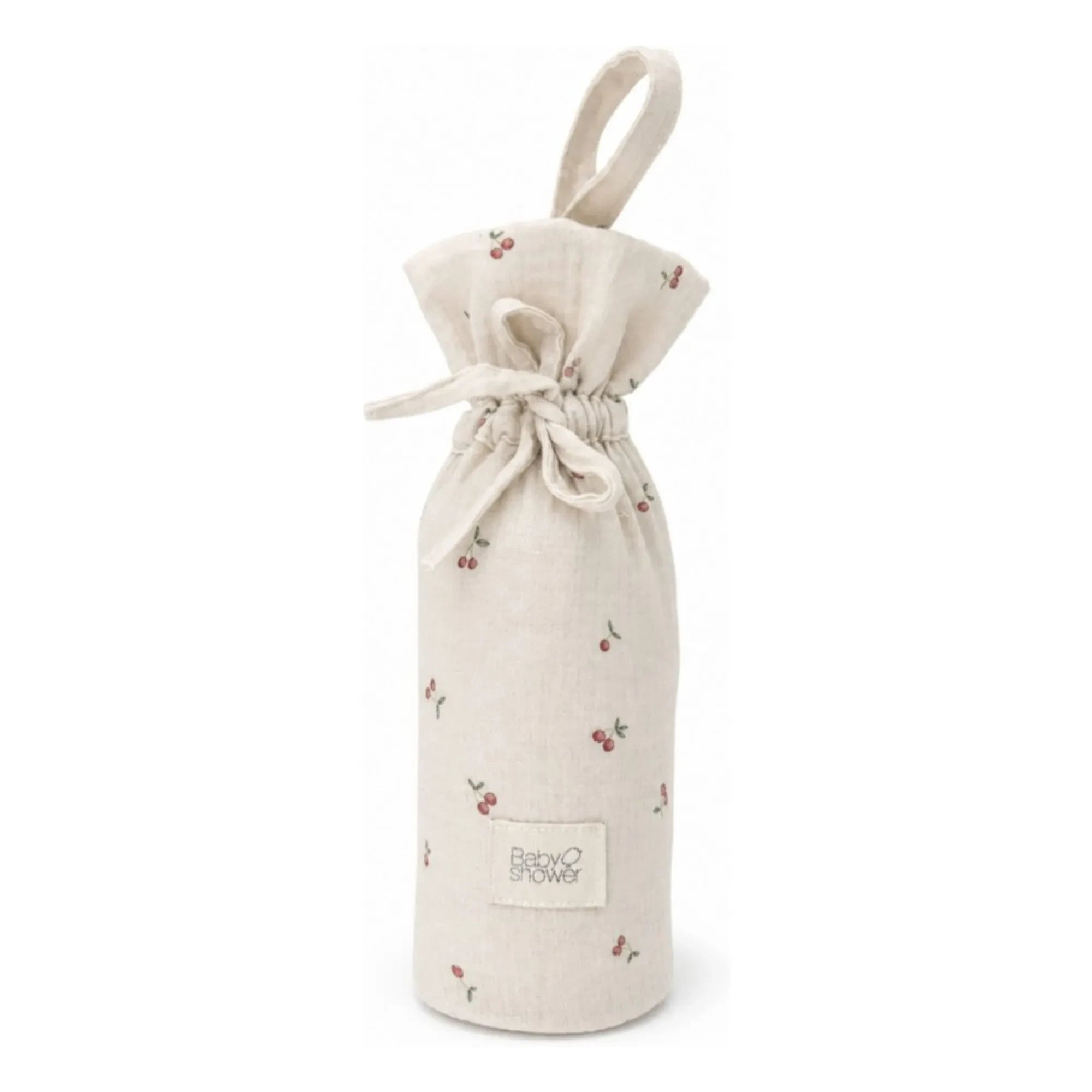 Babyshower - Cherry Bottle Bag | Ecru