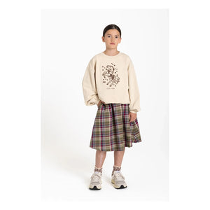 Hundred Pieces - Belmont Wild Horses organik pamuk sweatshirt | Krem