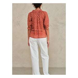M.A.B.E. - Ari Cotton Blouse | Clay