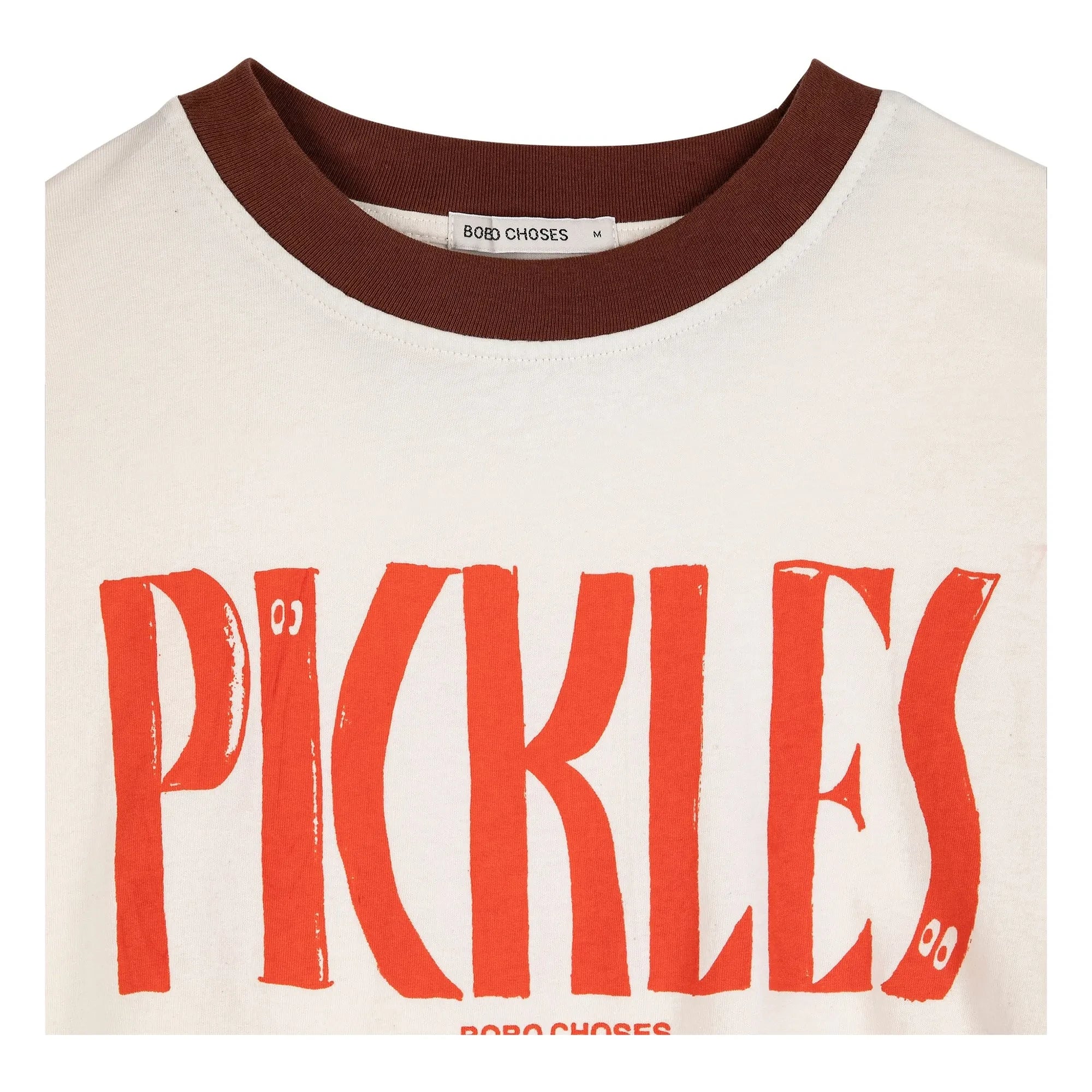 Bobo Choses - Color Block Organic Cotton T-Shirt | Cream