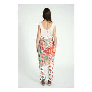 Sisters Department - Olivia Linen and Cotton Tank Top | Ecru