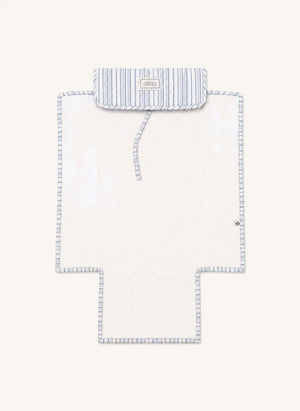 Editions Aimable - Marcel nomad mattress | Azure Striped Poplin