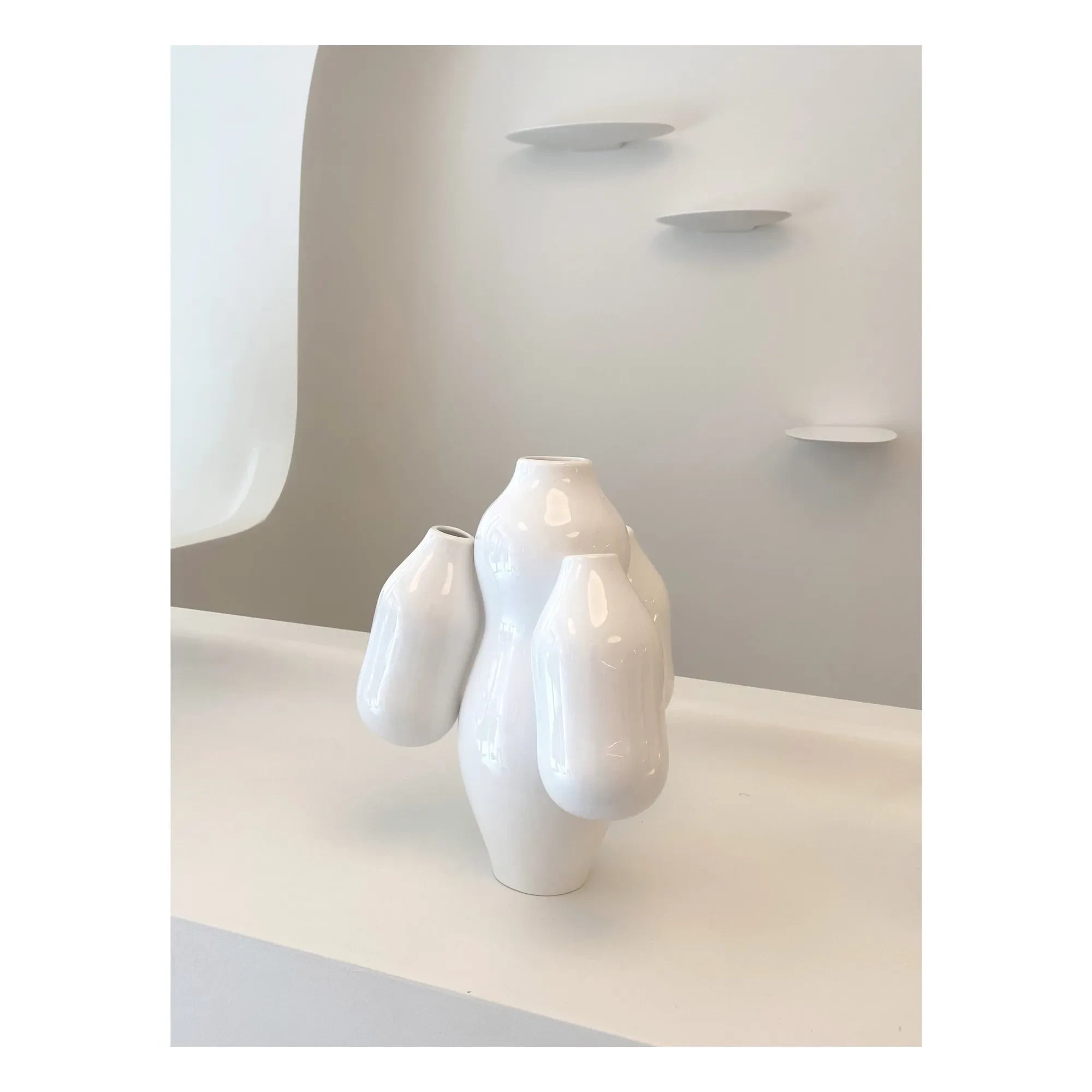 Moustache - Allpa Mini Vase - Jean-Baptiste Fastrez | White