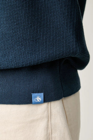 Scotch & Soda erkek pamuklu yakalı tişört