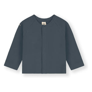 Gray Label - Organic Cotton Mini Cardigan | Gray Blue