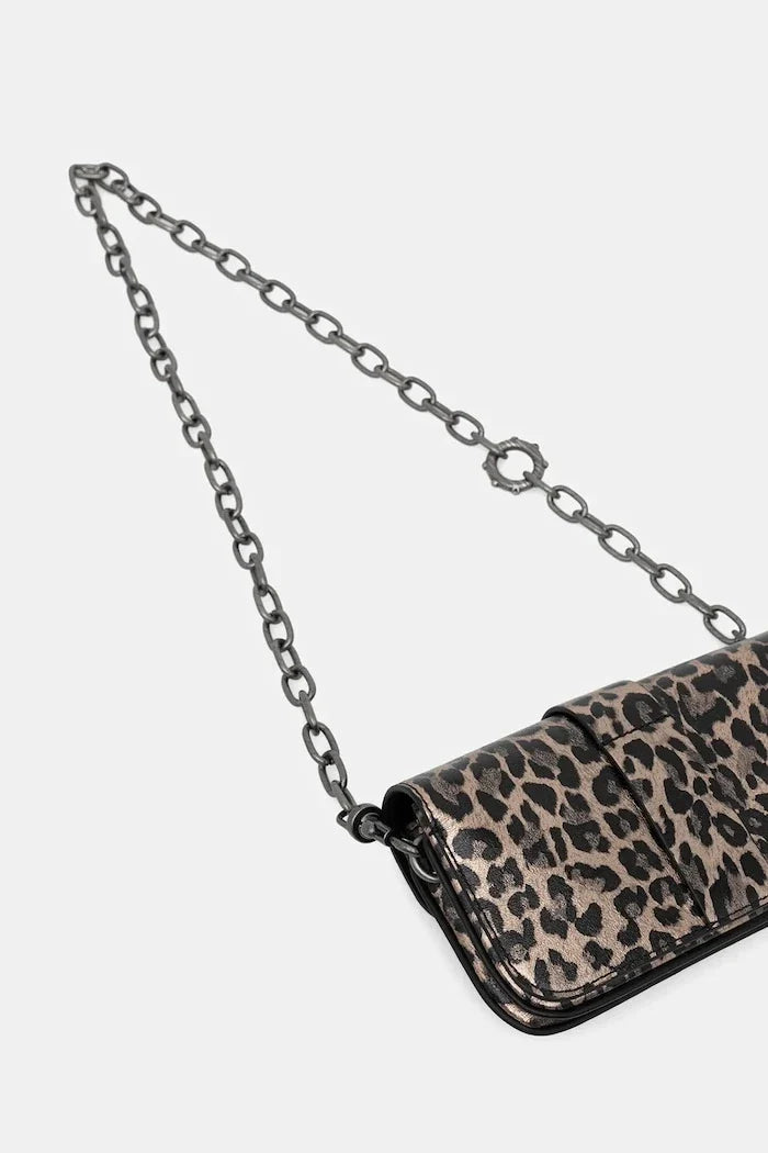 ZADIG&VOLTAIRE KATE WALLET METAL LEO Deri Çanta