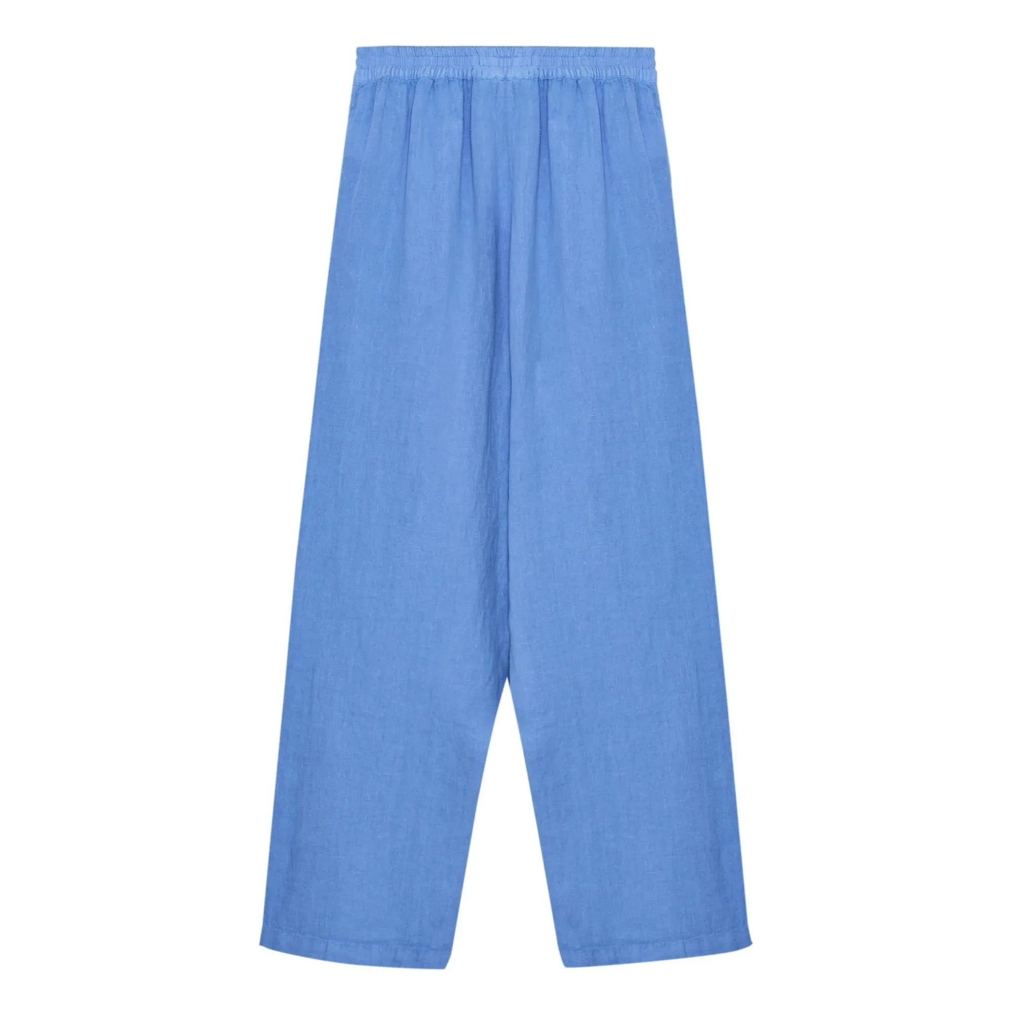 the new society - Melissa Linen Pants | Blue