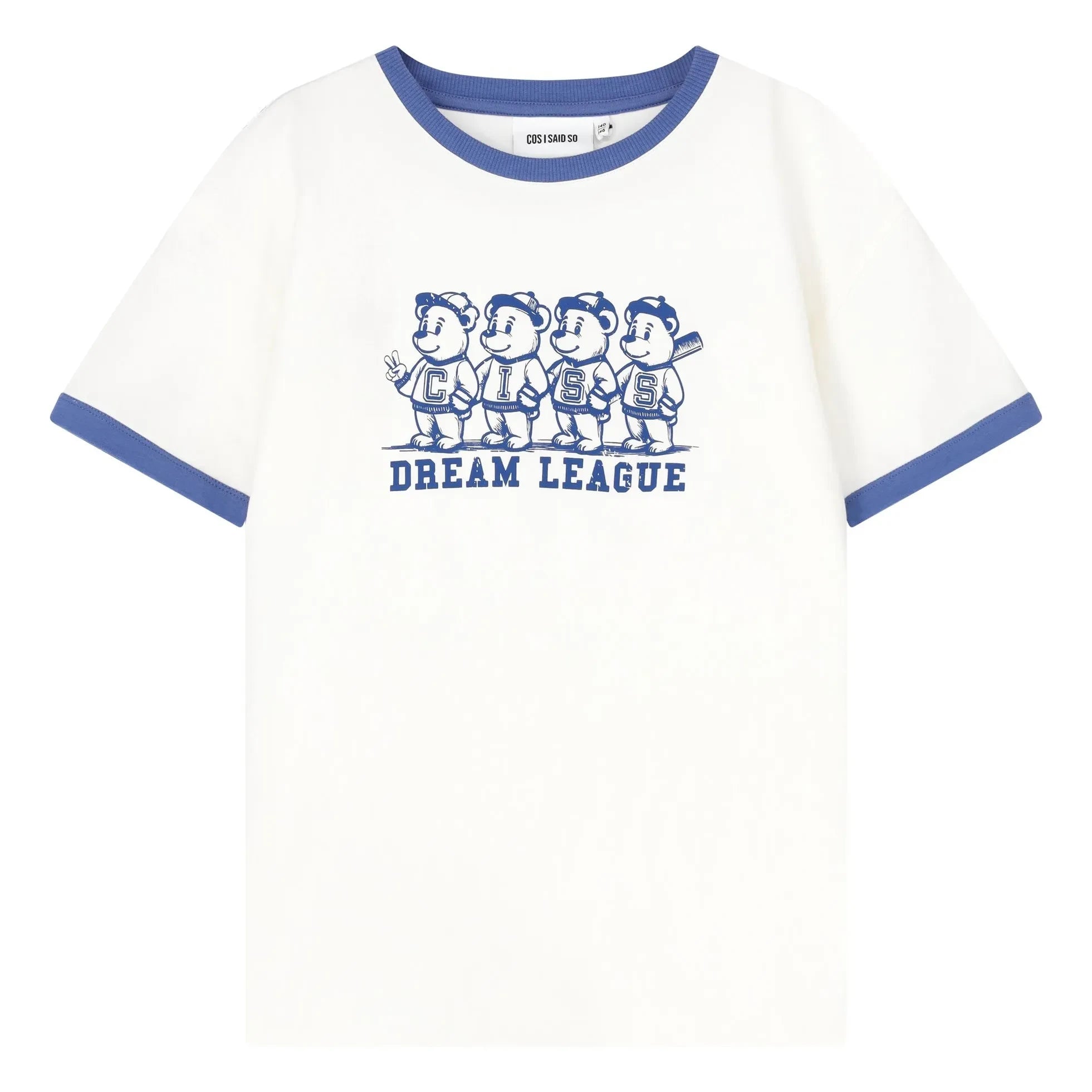 Cos I Said So - Organic Cotton Bear T-Shirt | White