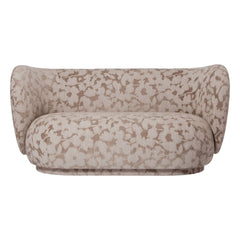 Ferm Living - 2-seater sofa Rico Cilla Cilla | Mink brown