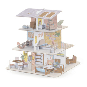 Djeco - DIY Cardboard Dollhouse