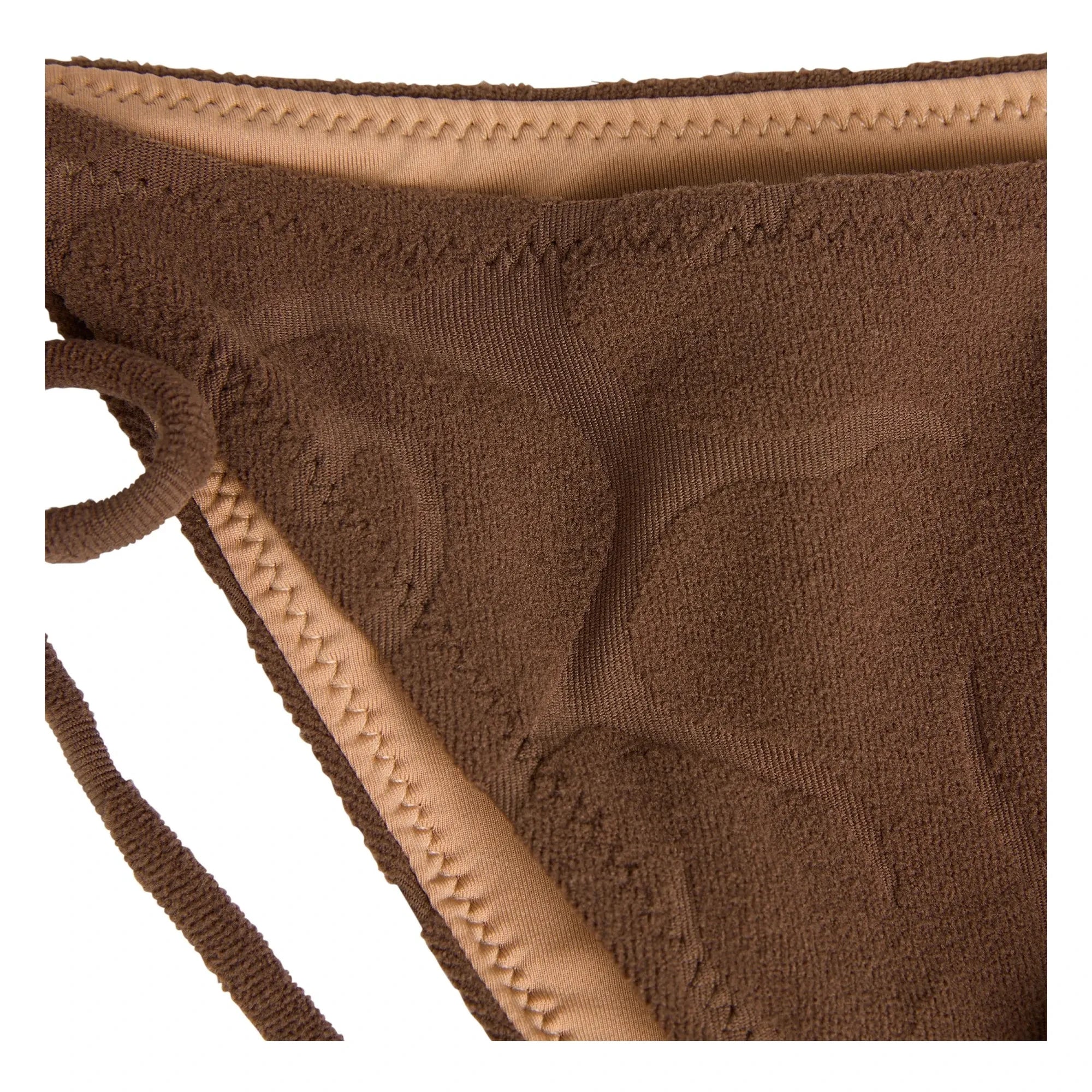 OAS - Sunero Calia Textured Jersey Shorts | Brown