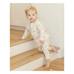 Quincy Mae - Organic Cotton Teddy T-Shirt | Ecru