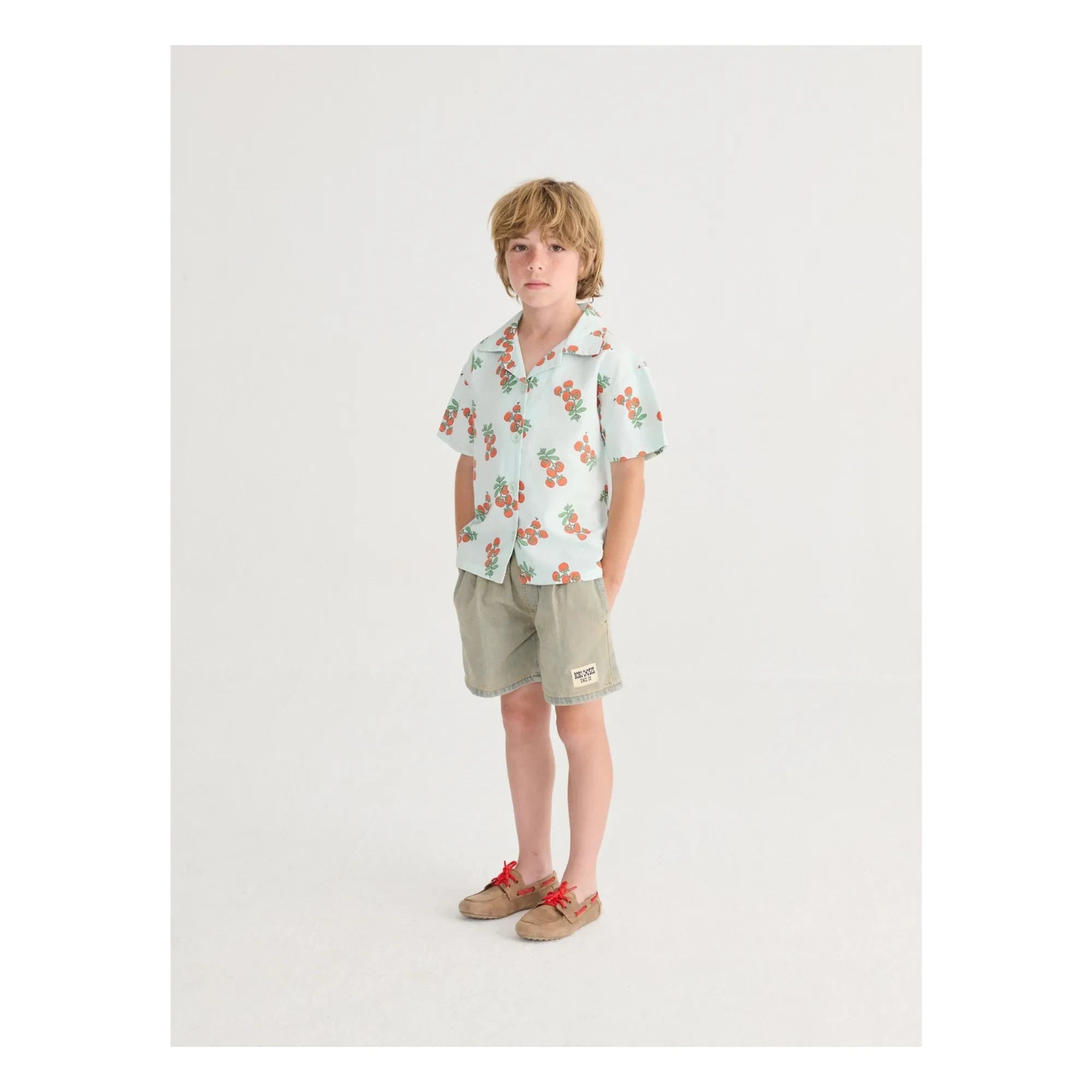 Bobo Choses - Soluk Bobo Choses Denim Şort | Mavi