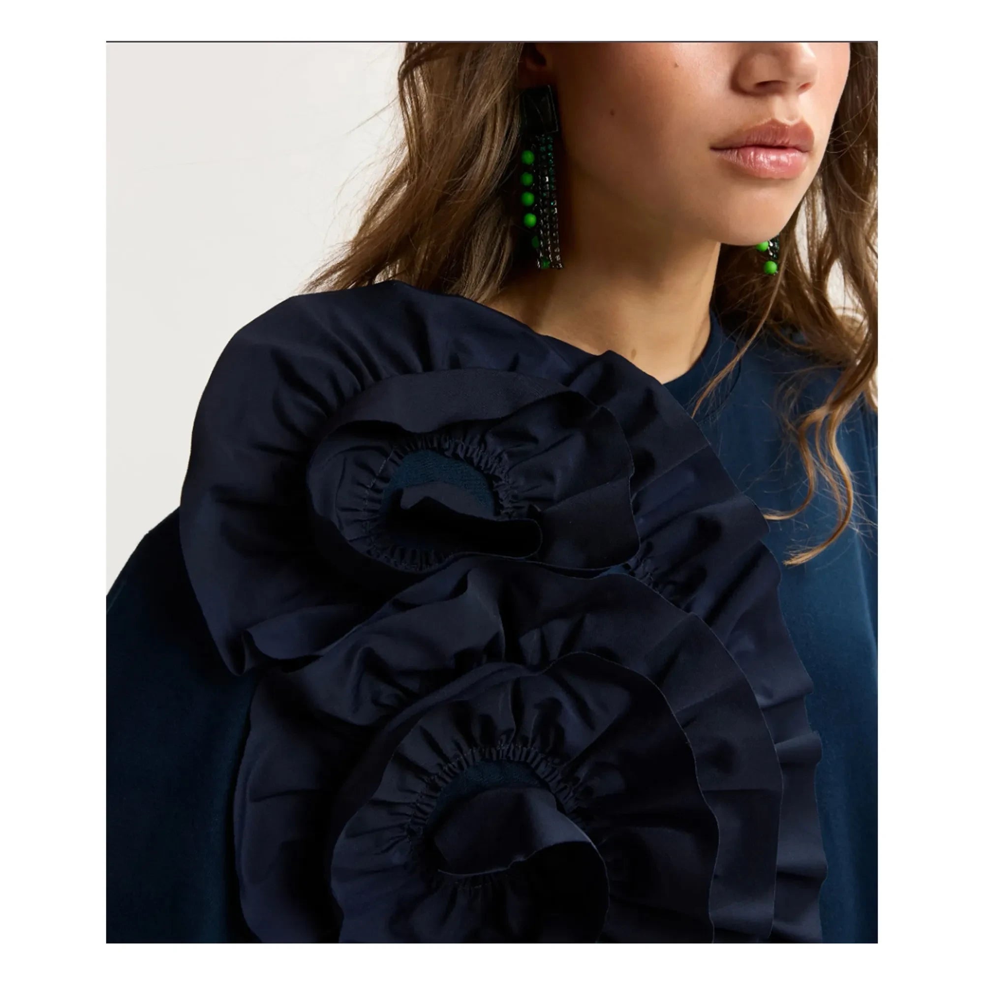 Essentiel Antwerp - Jidole Cotton T-Shirt | Blue