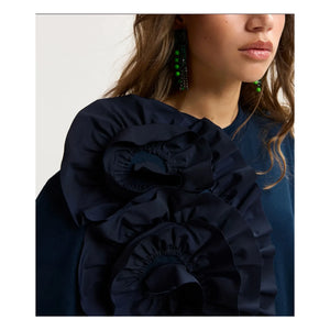 Essentiel Antwerp - Jidole Cotton T-Shirt | Blue