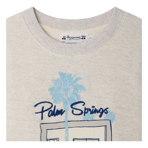 Bonpoint - Tonino Organic Cotton Sweatshirt | Gray Mélange