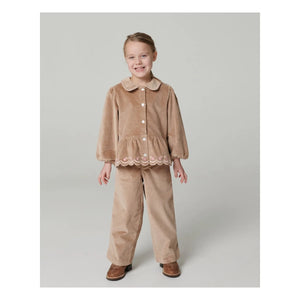 Copenhagen Colors - Organic Cotton Corduroy Coat | Beige