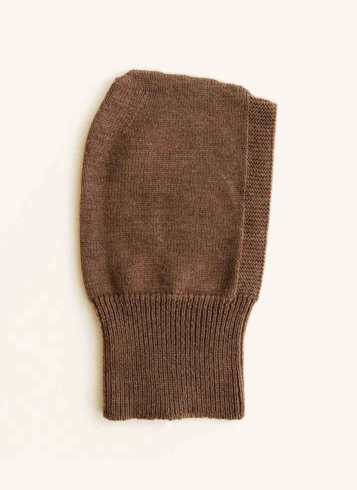 Hvid - Eddy Two-Tone Merino Wool Balaclava | Mocha