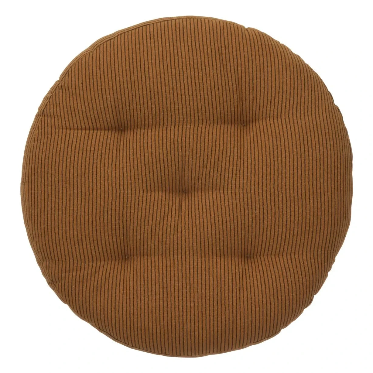 Madam Stoltz - Cotton Thin Striped Chair Cover | Caramel