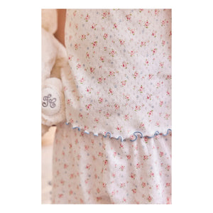 Tartine et Chocolat - Kısa Çiçekli Pijama | Ekru