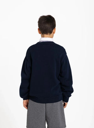 Smallable Kid - Harcourt Organic Cotton Cardigan | Navy