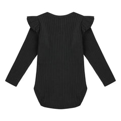 Rylee + Cru - Ribbed Bodysuit | Black