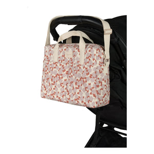 Nobodinoz - Waterproof Diaper Bag Gala Opera Mauve Sakura | Mauve