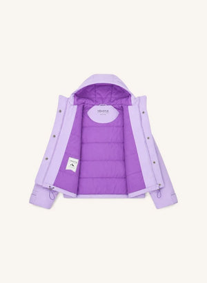 Töastie - Waterproof Windbreaker with Recycled Fiber Lining | Lilac