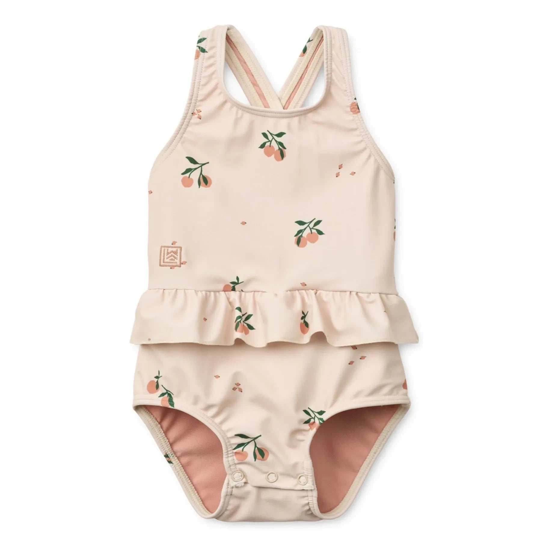 Liewood - Amara Peach Recycled Fiber Baby Swimwear | Light Pink