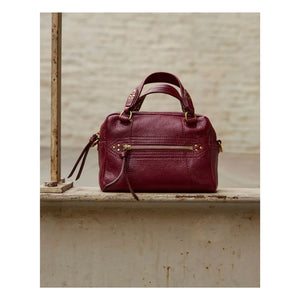 Jérôme Dreyfuss - Lucky Bowling Mini Goat Bag | Burgundy