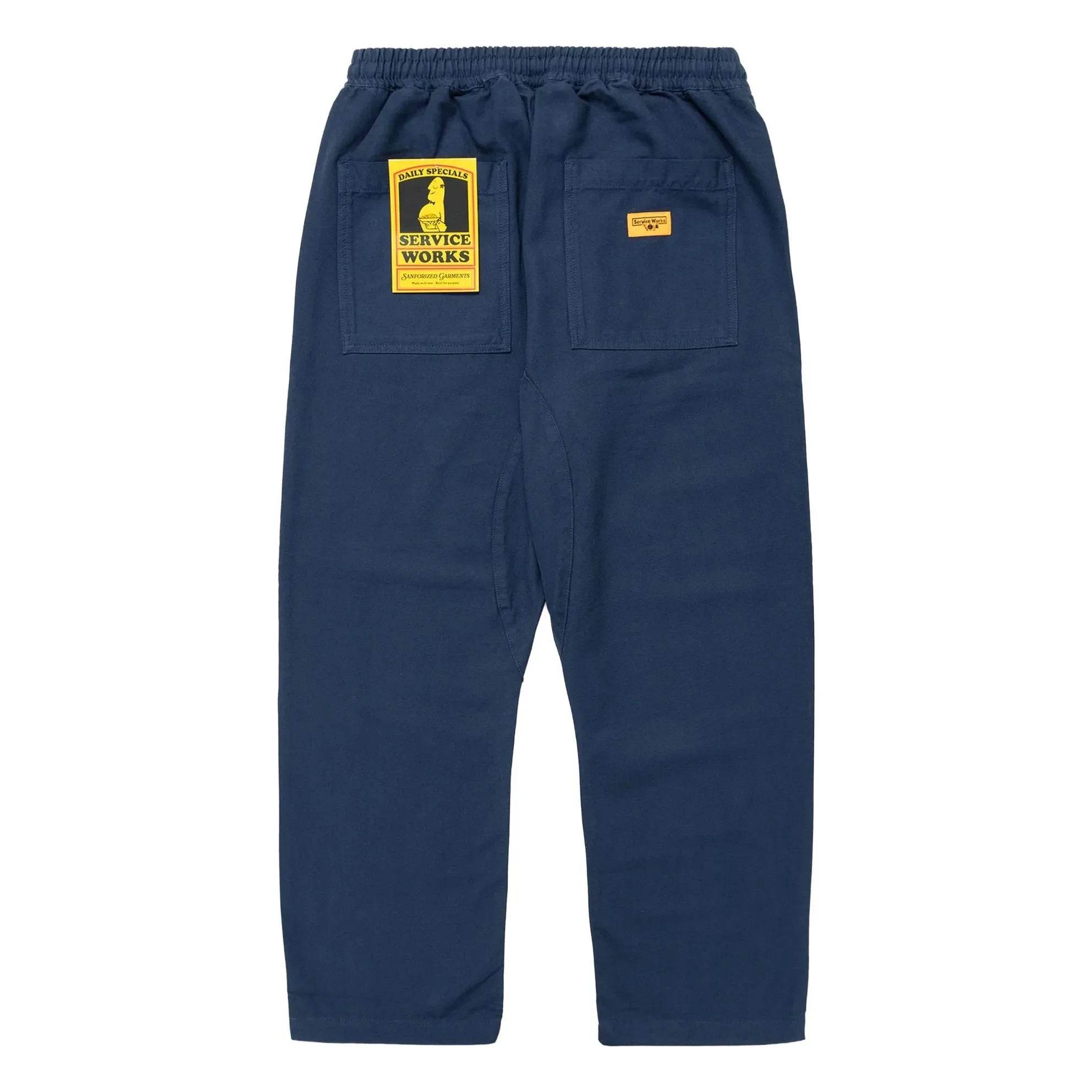 Service Works - Classic Chef Pants Made of Organic Cotton | Dark Blue