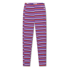 Repose AMS - Organic Cotton Striped Leggings | Purple
