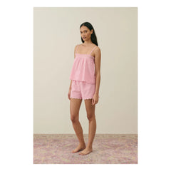 Louise Misha - Minala Vichy Pajamas - Women's Collection | Pink