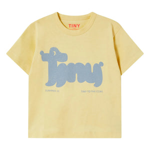 Tinycottons - Tiny Dog Organic Cotton T-Shirt | Light Yellow
