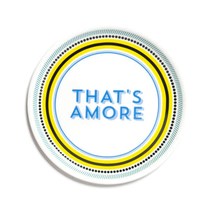 Bitossi - That's Amore plate | White