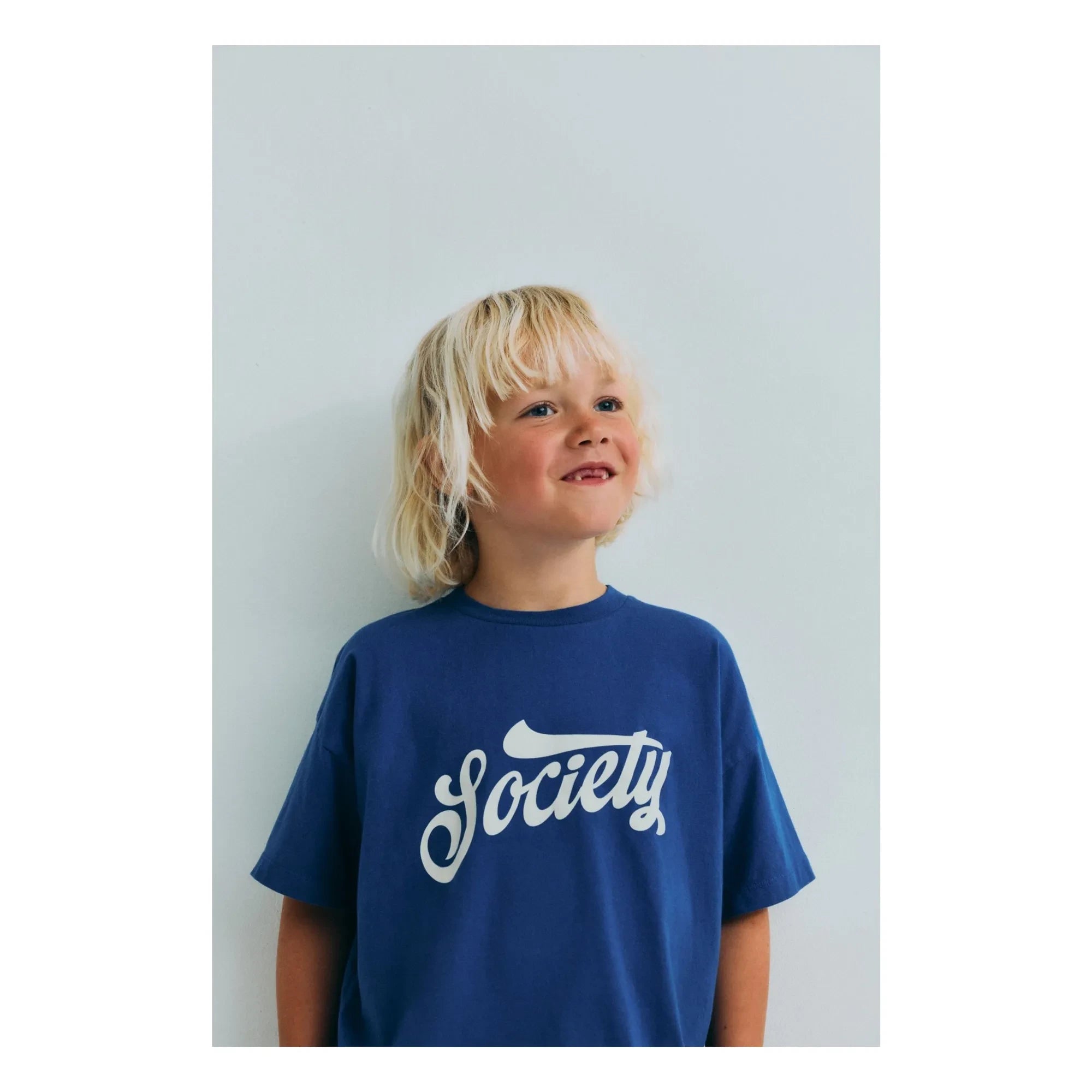 the new society - Tilo T-Shirt | Blue