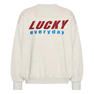 By Bar - Bibi Lucky Everyday Cotton Sweatshirt | White