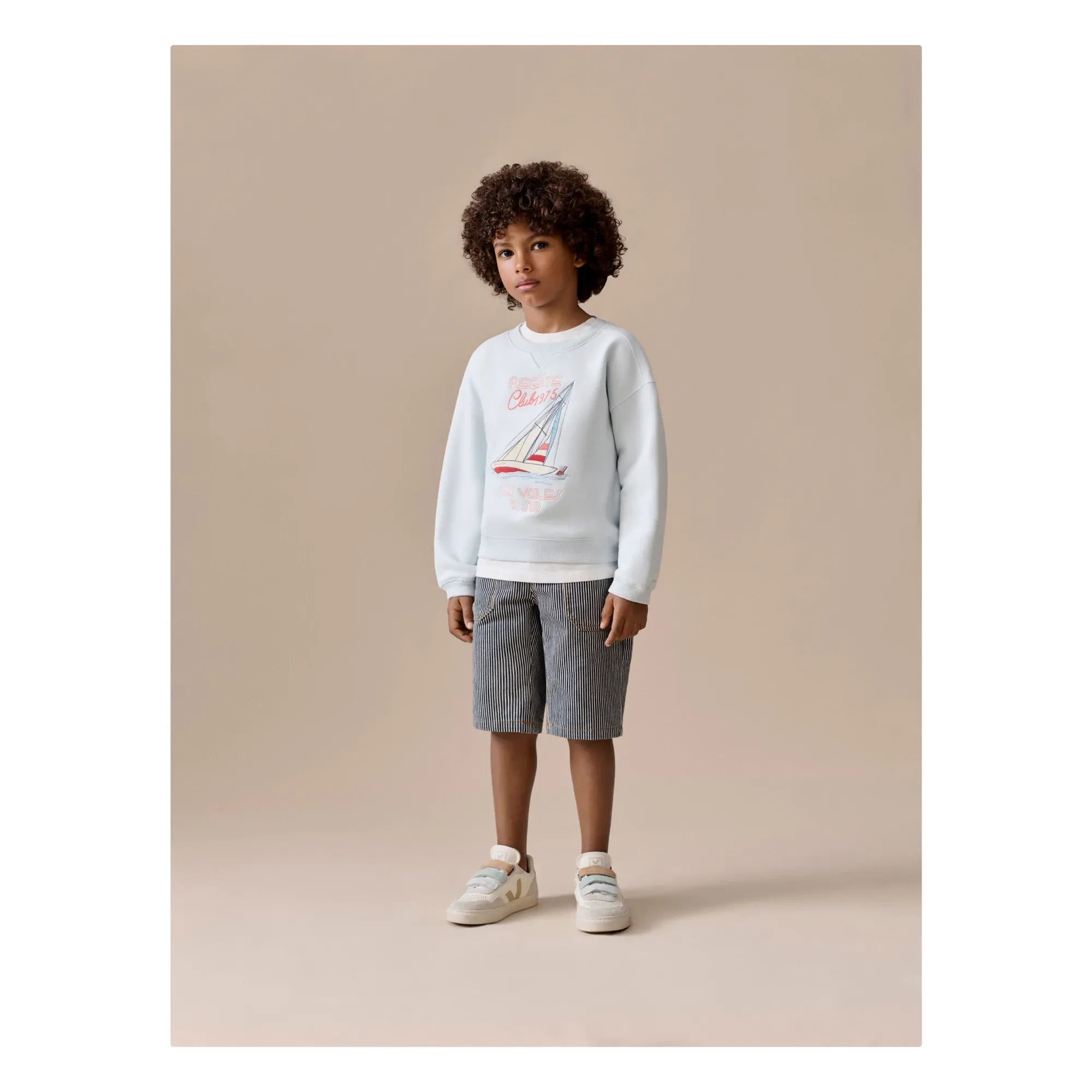 Bonpoint - Lika Sweatshirt | Azure Blue