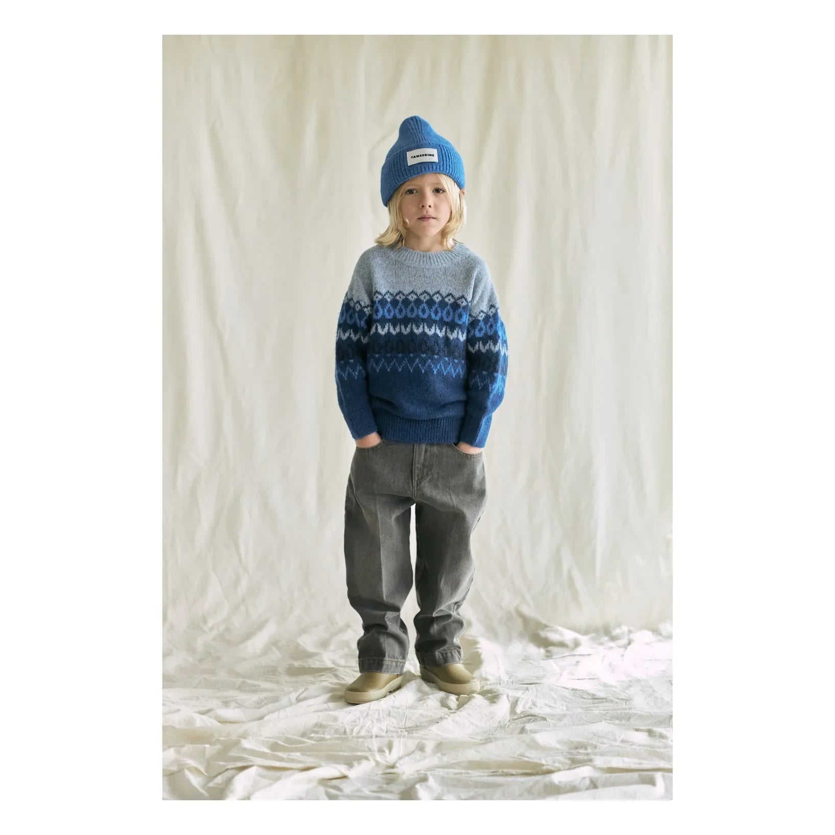 Tangerine - Turquoise Tangerine Beanie
