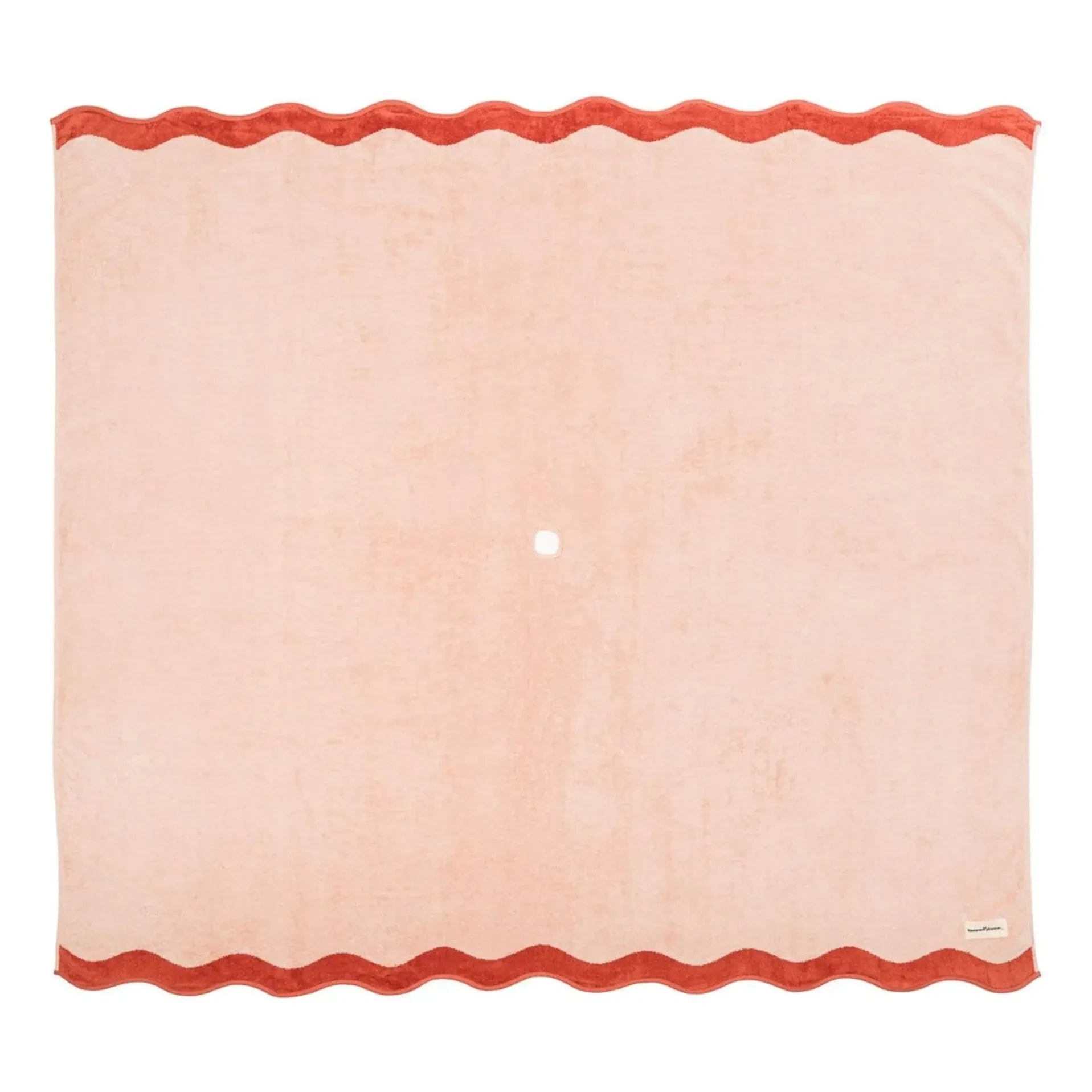 Business & Pleasure Co. - Delikli plaj havlusu | Pembe