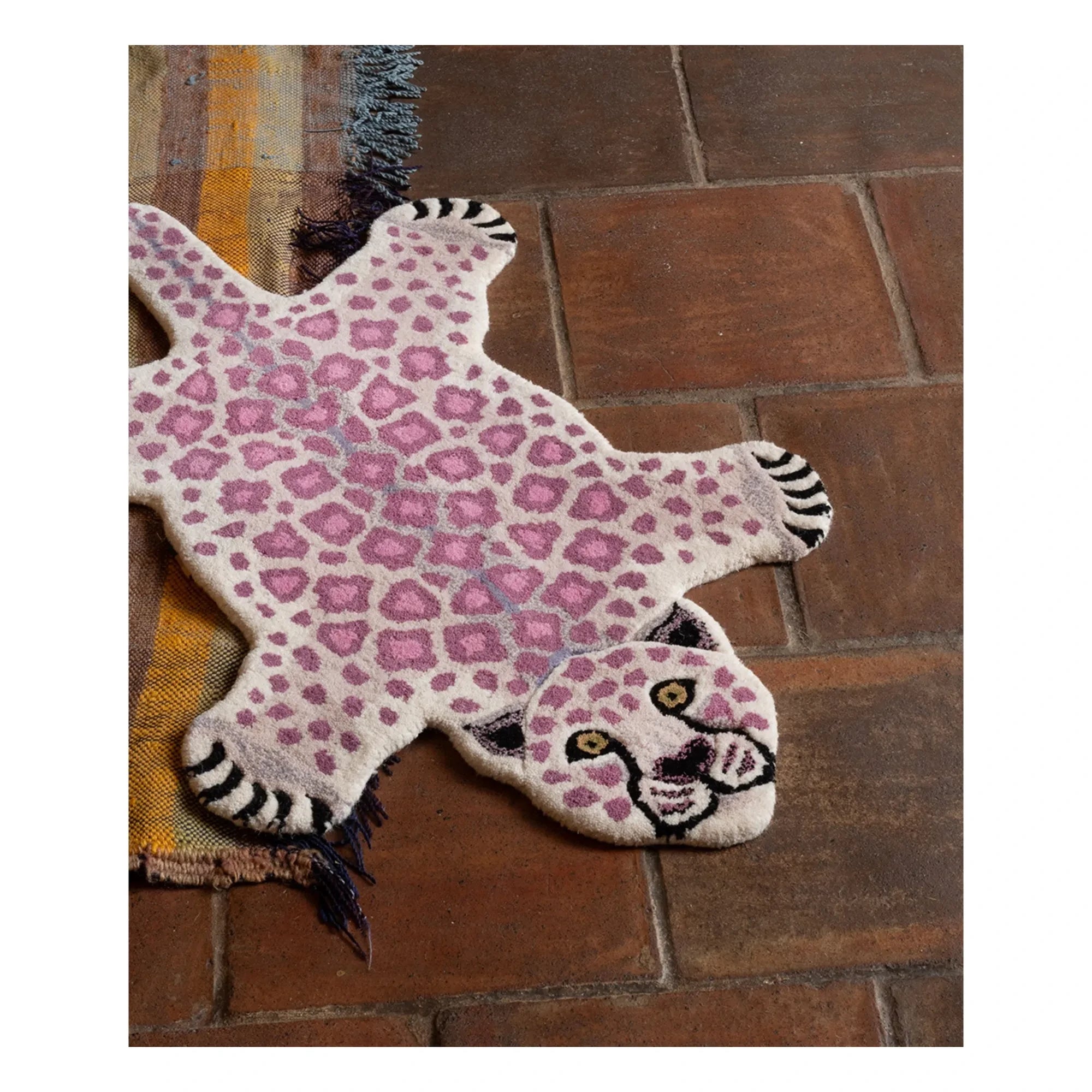 Doing Goods - Lilly Leopard Rug | Lilac