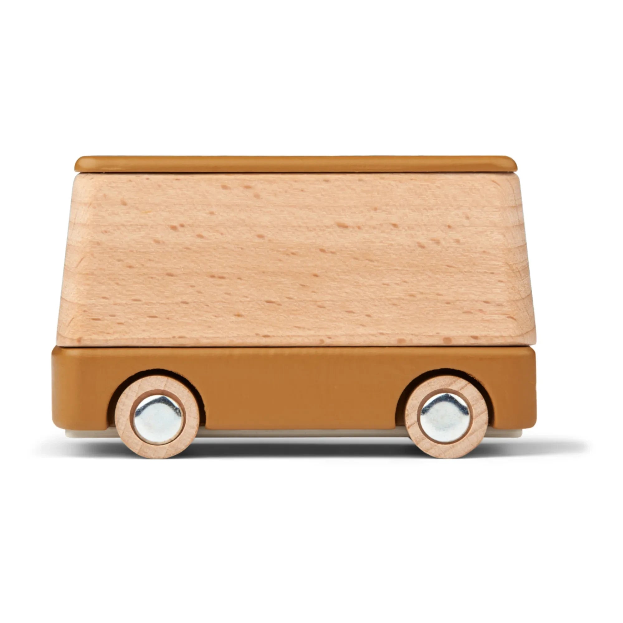 Liewood - Wooden Bus | Golden Caramel
